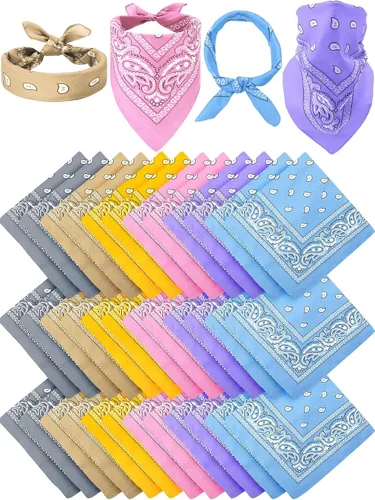 Vista 17 de Unittype 36 bandanas de cachemira 1