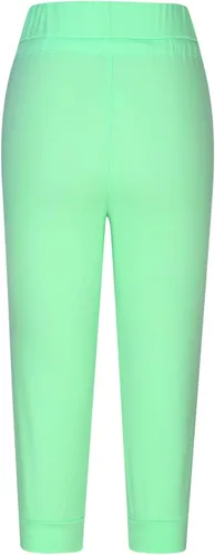 Vista 28 de Pantalones capri para mujer, estampado de diente de león, pantalones capri con cordón de cintura alta, elásticos, pantalones cortos de verano