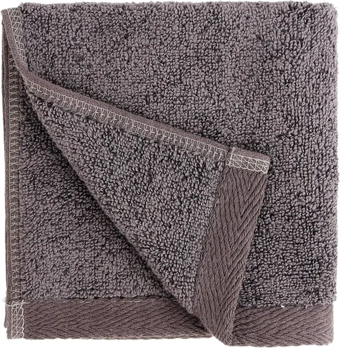 Vista 9 de Everplush Toalla plana de secado rápido, juego de 6 paños de baño, porcelana