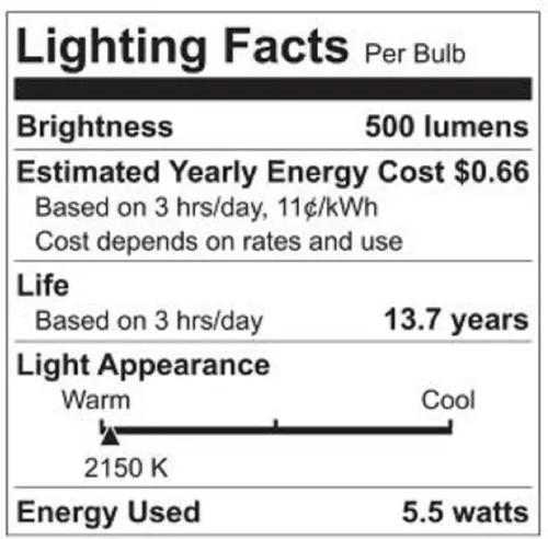 Vista 11 de GE Bombillas LED de estilo vintage, 60 vatios, acabado ámbar, bombillas estilo Edison ST19 (paquete de 6)