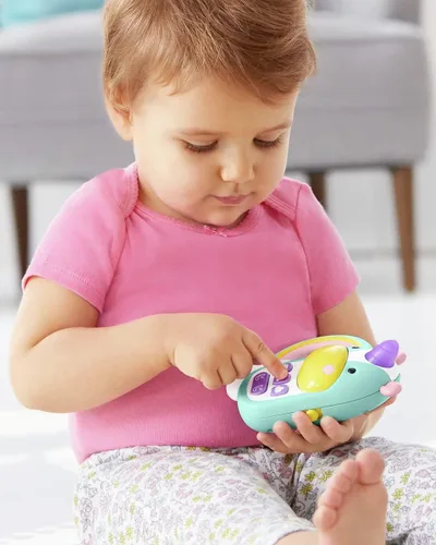 Vista 5 de Skip Hop Juguete telefónico para bebés: teléfono celular de zoológico, unicornio