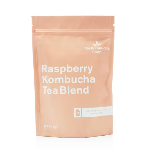 Vista 6 de The Kombucha Shop - Mezcla de té verde - Mezcla de té orgánico de hojas sueltas de sencha y jazmín - Hace 5 galones de té kombucha