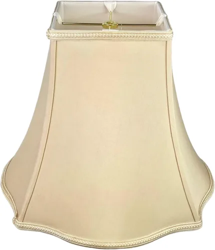 Vista 5 de Royal Designs Fancy - Pantalla cuadrada para lámpara, color dorado antiguo, 4.5 x 10 x 8.75 pulgadas