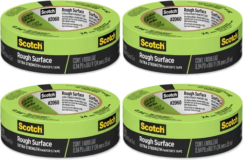 Vista 18 de Cinta adhesiva de 3M, 2060, para superficies de difícil adherencia, Verde, 2060-1A, 0 volts