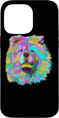 Vista 21 de Colourful Dog Chow Chow Case for iPhone 17