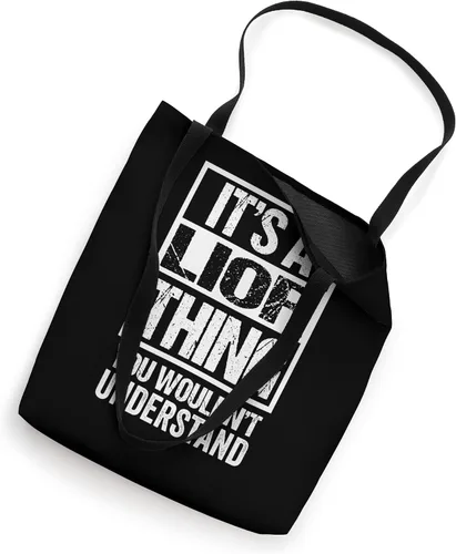 Vista 2 de Its A Lior Thing You Wouldnt Understand First Name Tote Bag