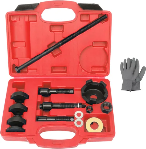 Vista 7 de ReluxGo Kit de herramientas de extracción de rodamientos de rueda para Harley Davidson, herramienta de extracción e instalación de rodamientos