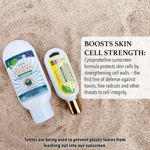 Vista 3 de 3rd Rock Essentials - Loción de protección solar 3rd Rock Sunblock SPF 35, protector solar aromatéutico de zinc orgánico natural para protección