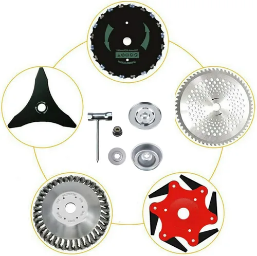 Vista 5 de Kit adaptador de cuchilla para Stihl FS55 FS55R FS56 FS56RC FS70R FS80 FS85 FS90 FS90R FS94 FS94R FS100RX FS110 FS120 FS130 FS130R FS240 FS250