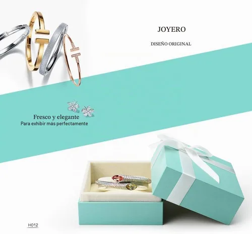 Vista 9 de Oirlv - Caja de regalo para pulsera/brazalete, estuche de almacenamiento para joyas