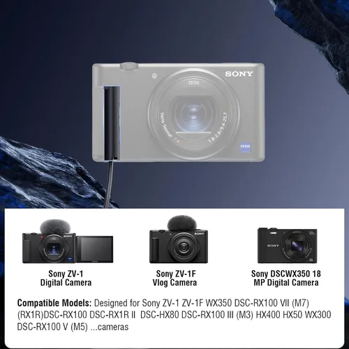 Vista 5 de USB-B a NP-BX1 Batería ficticia DK-X1 Acoplador DC para Sony ZV-1 Batería ficticia para Sony Cybershot ZV1 ZV-1 II, ZV-1F DSC-RX1 RX1R, RX100 II III