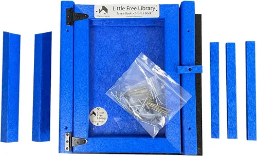 Vista 8 de LITTLE FREE LIBRARY® Kit compuesto, incluye registro oficial (valor de $50). Fabricado en Estados Unidos por la organización sin fines de lucro que
