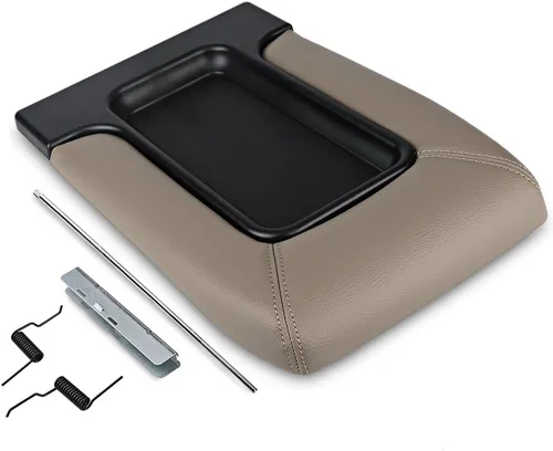 Vista 9 de Compatible con la tapa de la consola central, kit de reposabrazos Chevy GMC Pickup Truck Suburban Tahoe Silverado Sierra Yukon XL reemplaza 19127364