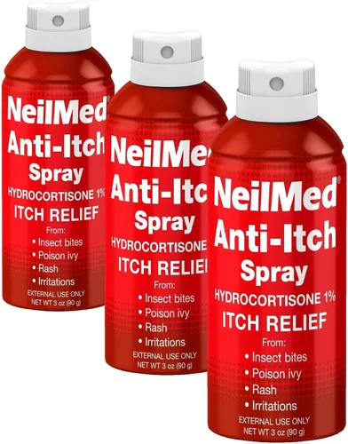 Vista 8 de NeilMed Spray antipicazón (alivio) hidrocortisona 1%, 3 onzas