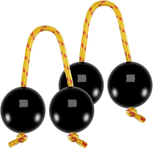 Vista 10 de EASTROCK Ritmos africanos Aslatua Shakers Kashaka Instrumentos de percusión musical Kashaka Instrumento para adultos principiantes (negro)