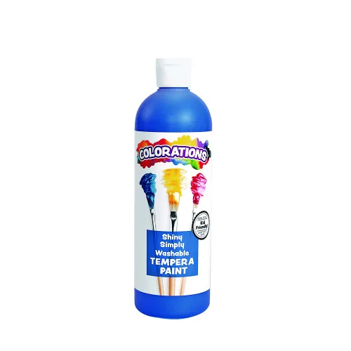 Vista 15 de Colorations Pintura lavable con efecto metálico, 16 onzas líquidas, juego de 8 colores, no tóxica, vibrante, audaz, pintura para niños