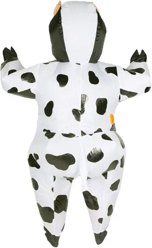 Vista 5 de Bodysocks Fancy Dress Disfraz inflable de vaca para adultos (talla única)