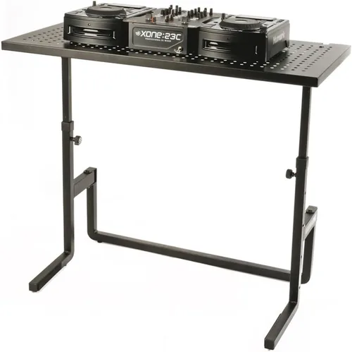 Vista 3 de Quik-Lok DJ Mesa y Mezclador Stand Equipo (DJ233)