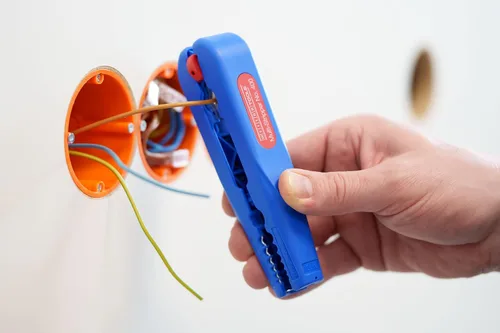 Vista 5 de WEICON Multi-Stripper Nº 400 pelacables multifuncionales para pelar y desmontar rango de trabajo pelado 0,5-6,0 mm² / desollado 0.315-0.512 in