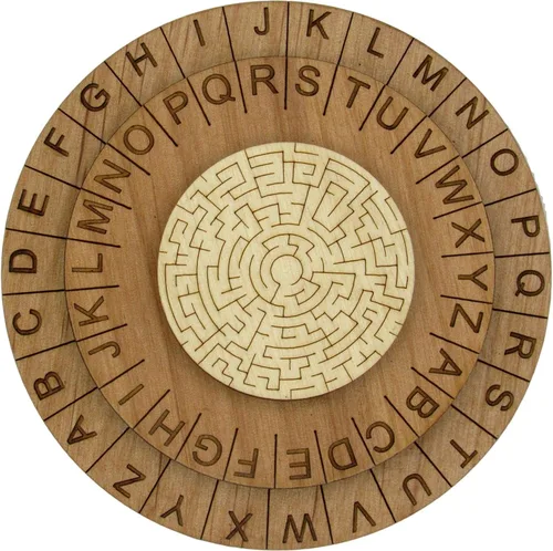 Vista 4 de Hide & Seek y Laberinto Cipher Wheel Escape Room Puzzles Paquete