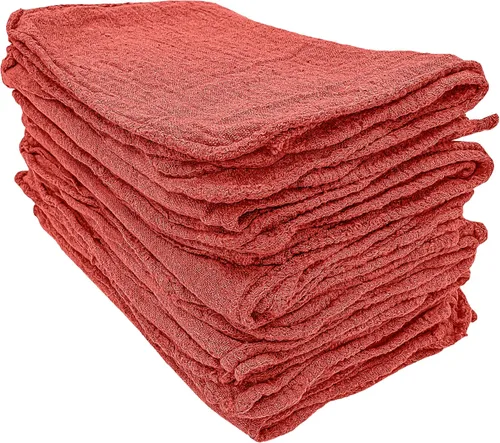 Vista 7 de Detailer's Preference Toallas absorbentes de algodón para tienda, trapos de limpieza reutilizables para automóvil, garaje, hogar, cocina, uso