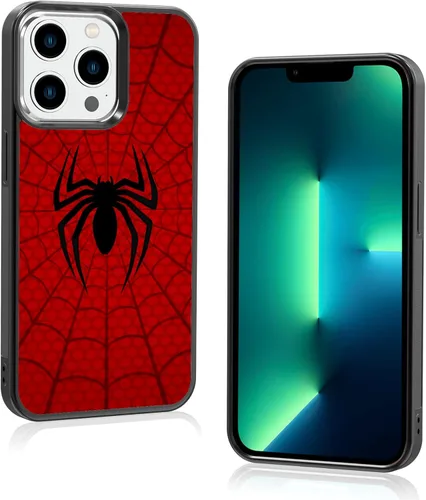 Vista 9 de Funda para teléfono Araña, a prueba de golpes, bonita funda protectora para teléfono con diseño de telaraña diseñada compatible con iPhone 11 Pro 11