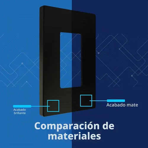 Vista 3 de LIDER Placa de pared decoradora, cubierta de interruptor sin tornillos
