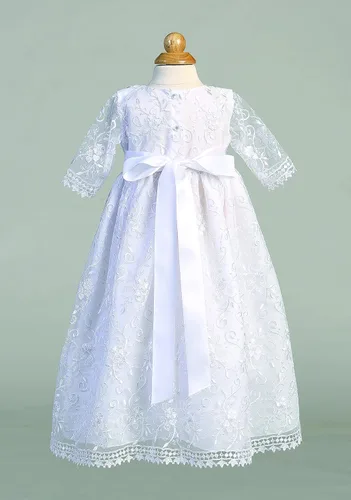 Vista 2 de Bautizo Vestidos para Bebé Niña, Vestidos de Bautizo para Bebé Niña Vestido