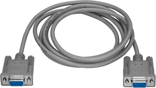 Vista 3 de StarTech Cable serie directo de 6 ft - DB9 F/F - Cable serie - DB-9 (F) a DB-9 (F) - 6 ft (MXT100FF)