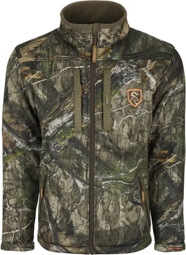 Vista 4 de Drake Silencer - Chaqueta de poliéster con cremallera completa para hombre