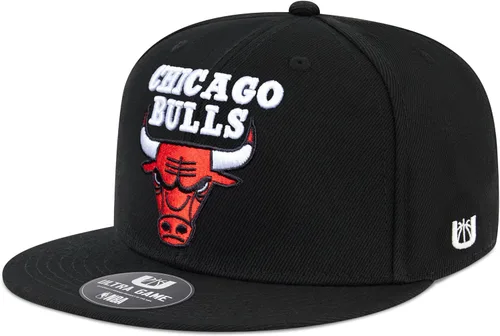 Vista 29 de Ultra Game Gorra de béisbol negra Ultimate oficial de sarga con broche a presión de la NBA para hombres