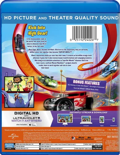 Vista 3 de Team Hot Wheels The Origin of Awesome! Blu-ray