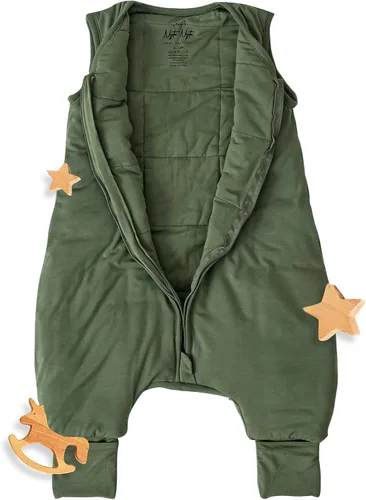 Vista 25 de Sleeveless Soft Baby & Toddler Sleeping Sack, Breathable with Adjustable Feet Cuffs & Anti-Slip Grip