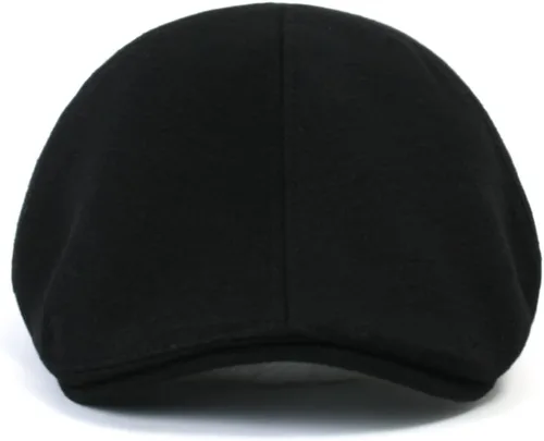 Vista 2 de ililily Gorra plana de algodón suave Newsboy Ivy Stretch Fit Driver Hunting Hat