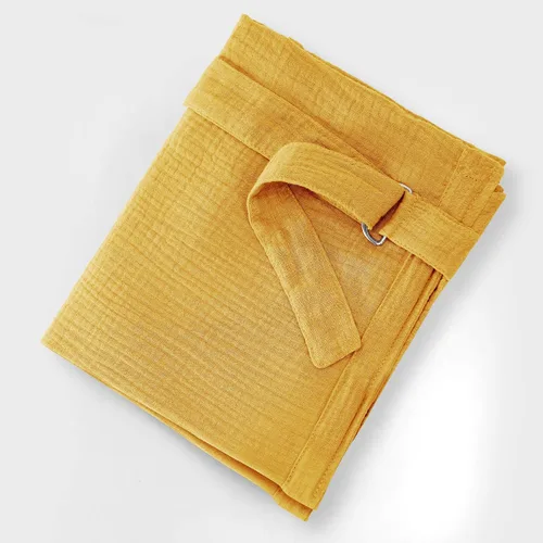 Vista 4 de Wimst - Funda de muselina para lactancia materna, suave y transpirable, con aro rígido para delantal de lactancia, funda de asiento de automóvil