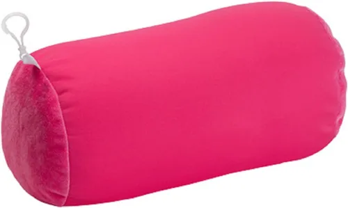 Vista 8 de Wolf Essentials Microbead - Almohada de viaje con tubo de refuerzo, almohada compacta para el cuello para avión, automóvil o hogar, almohada