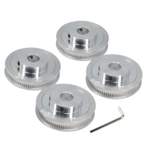 Vista 15 de 2GT Poleas de 30 dientes de 0.197 in de diámetro 30T Poleas de correa de distribución de aluminio para correa de 0.236 in de ancho, piezas
