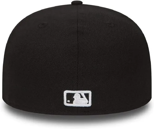 Vista 3 de Gorra ajustable 59FIFTY New Era MLB, negro con blanco