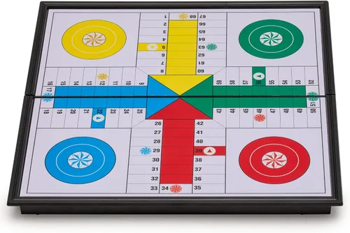 Vista 9 de Juego de ludo magnético y plegable, 9.75 in