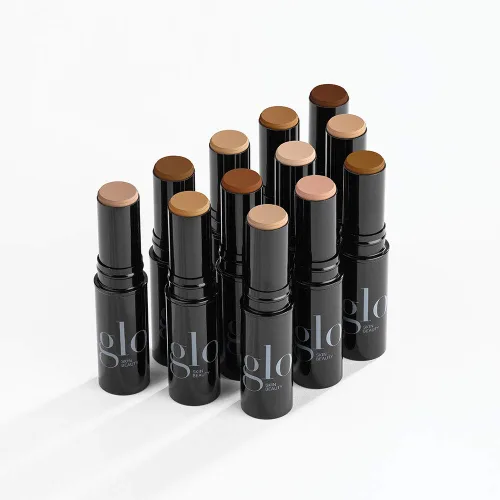 Vista 12 de Glo Skin Beauty Base mineral HD en barra Corrector de maquillaje infundido con ácido hialurónico Cobertura construible, contorno e iluminador