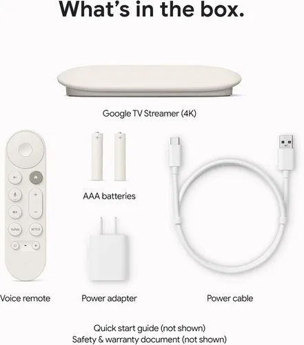 Vista 9 de Google Streamer 4K - Entretenimiento de transmisión rápida con control Porcelana