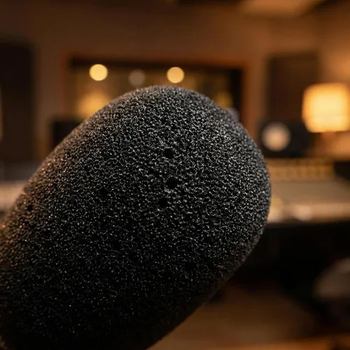 Vista 8 de Paquete de 5 parabrisas de espuma profesional para Shure CVG18-B/C, filtro de micrófono de grado de estudio para micrófonos de condensador de cuello