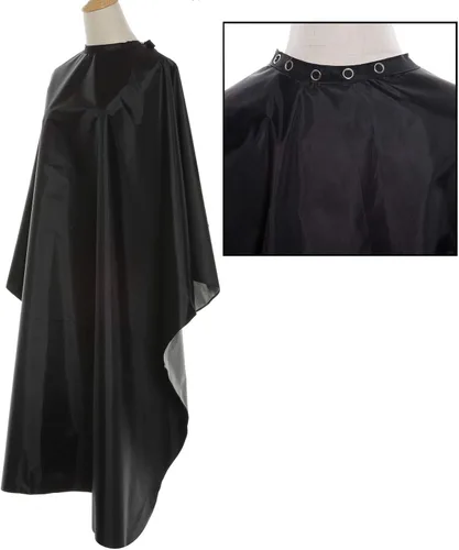 Vista 6 de Professional Barber Cape,Polyester Hair Cutting Salon Cape,Water and Stain Resistant Apron