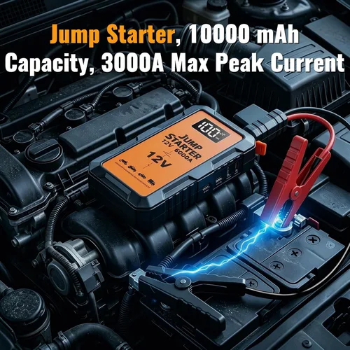 Vista 7 de Jump Starter 3000A - Car Battery Jump Starter Portable