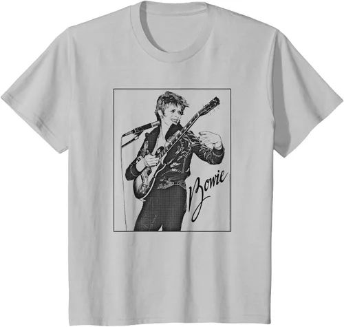 Vista 7 de David Bowie - Camiseta Deluxe, Gris