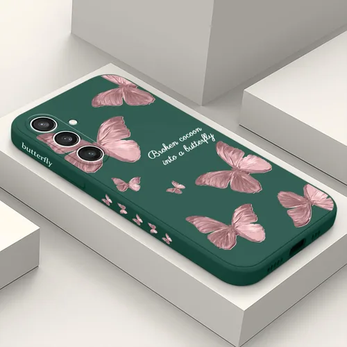 Vista 14 de LEECG Funda para Galaxy S23 FE, diseño creativo de impresión lateral de astronauta para Samsung S23 FE 5G, funda protectora resistente de silicona