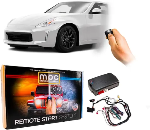Vista 7 de MPC (2) Kit de arranque remoto de rango extendido de 1 botón de 1 vía compatible con Nissan 370Z 2009-2017 - Push-to-Start - con arnés en T