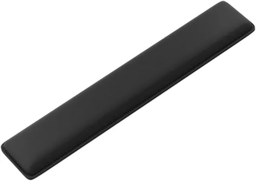Vista 2 de Faluber Reposamuñecas de gel refrescante, 12.5 pulgadas de longitud para teclado compacto, reposamuñecas de espuma viscoelástica con almohadilla
