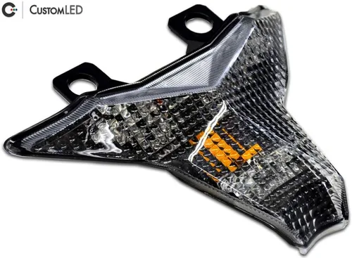 Vista 3 de Luz trasera LED integrada Kawasaki Ninja 400 Blaster-X 2018-2023 (lente transparente)