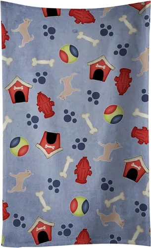 Vista 99 de Caroline's Treasures BB3948KTWL Affenpinscher Dog House Collection - Toalla de cocina para invitados, toalla de baño decorativa para cara, té, paño